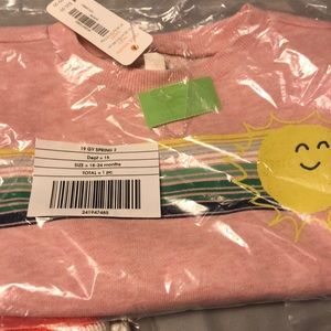 Girls light pink sweater